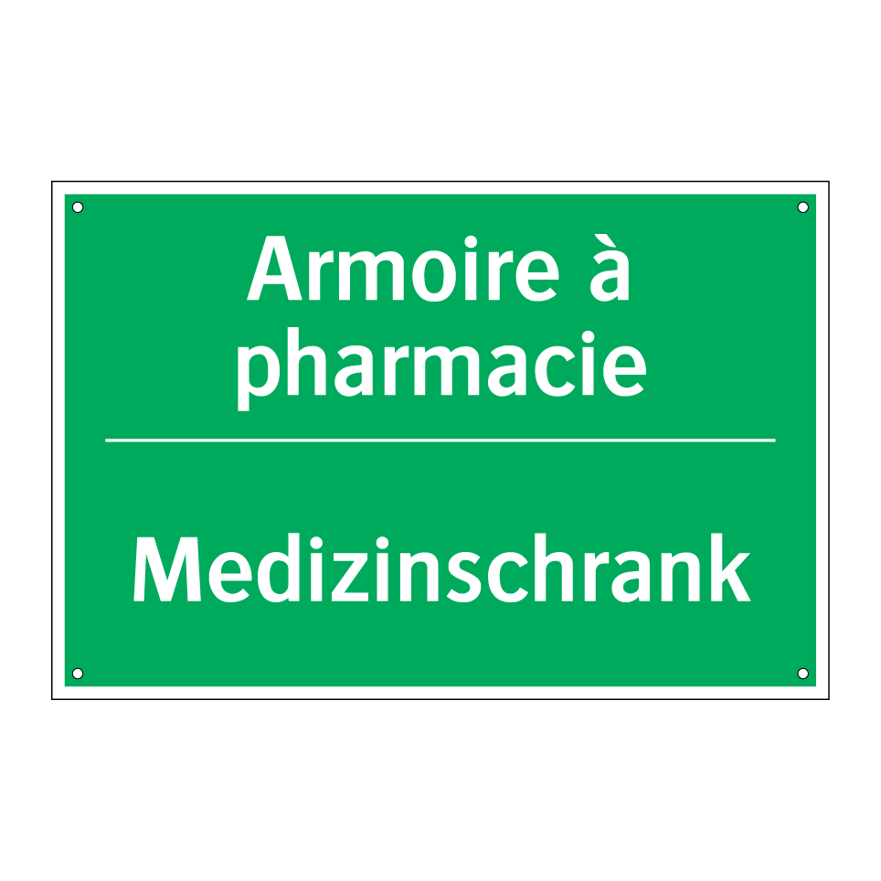Medizinschrank - Armoire à pharmacie