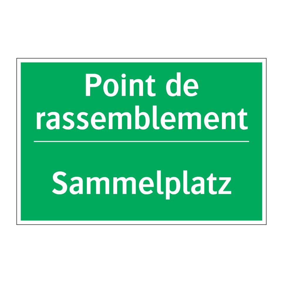 Sammelplatz - Point de rassemblement