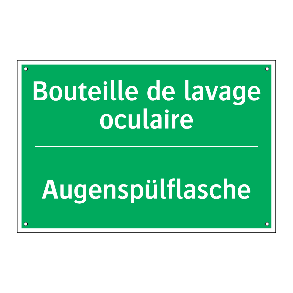 Augenspülflasche - Bouteille de lavage oculaire