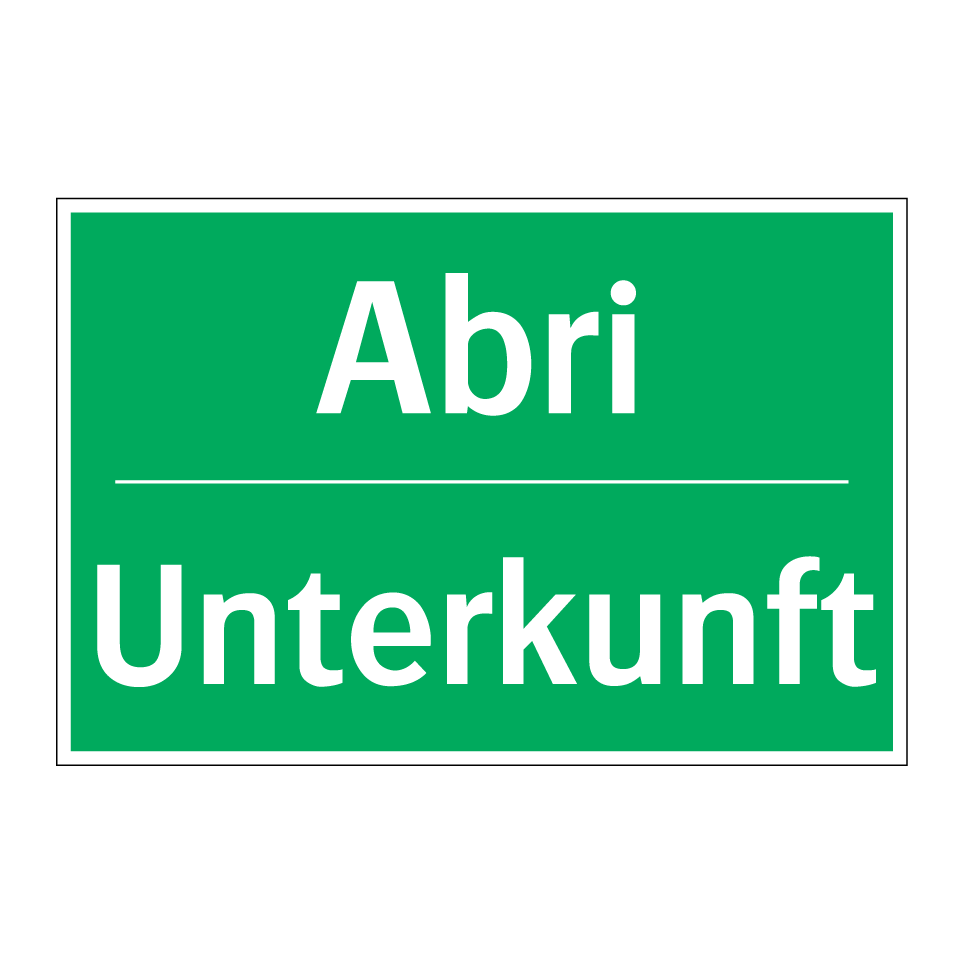 Unterkunft - Abri