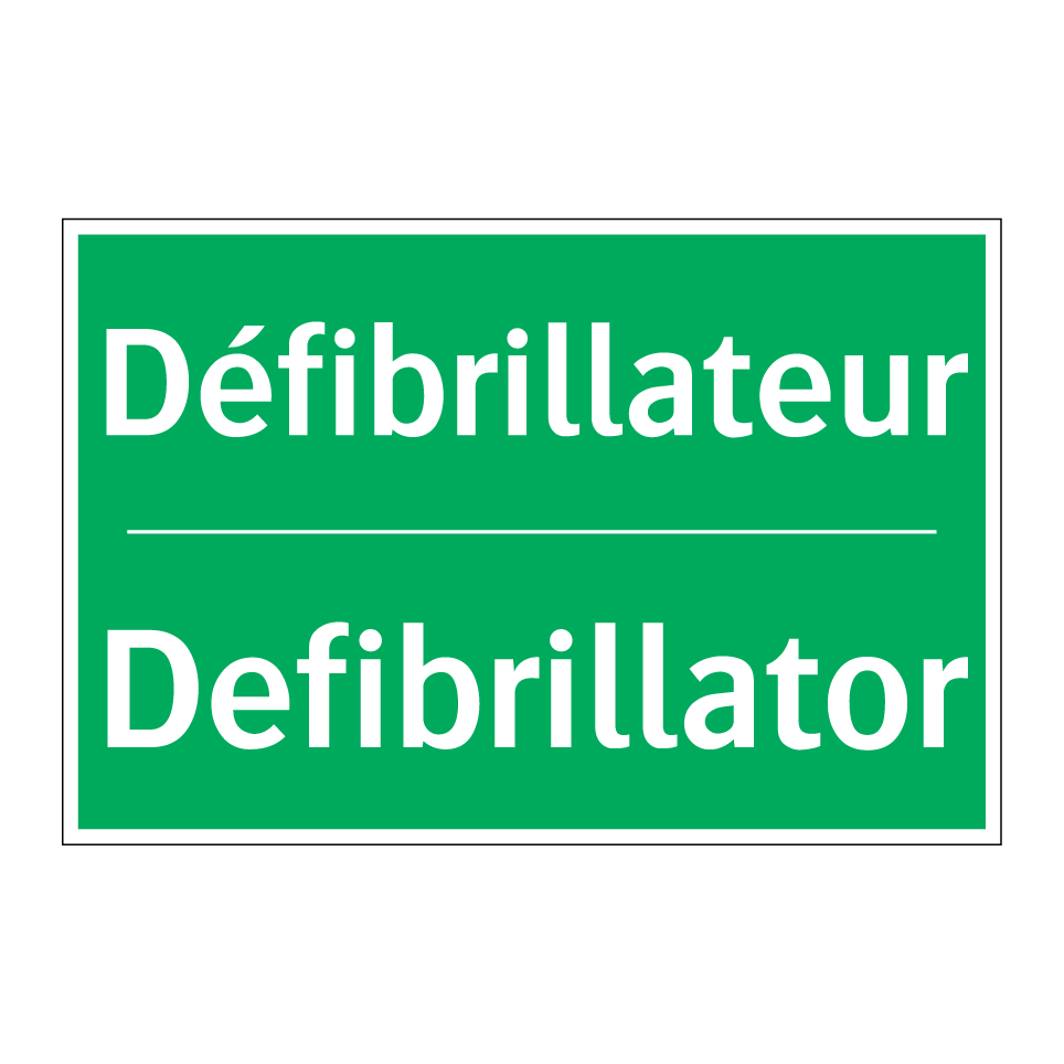Defibrillator - Défibrillateur