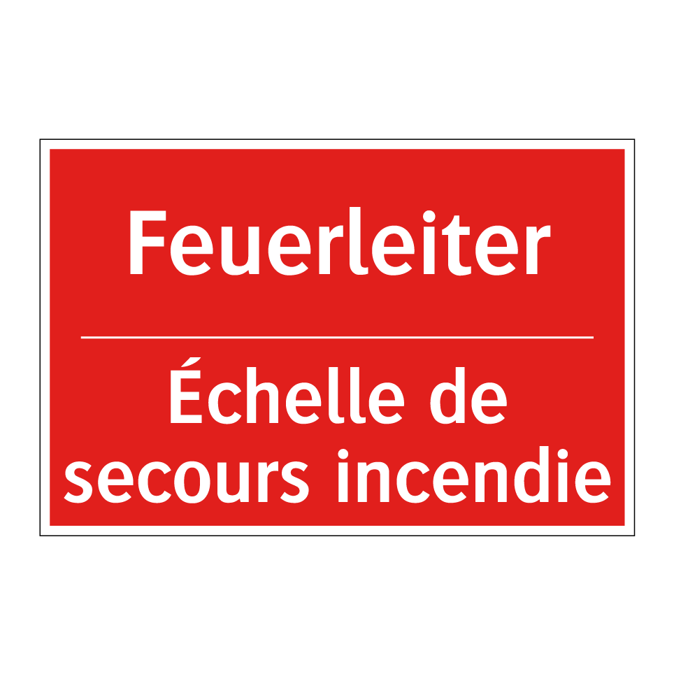 Feuerleiter - Échelle de secours incendie