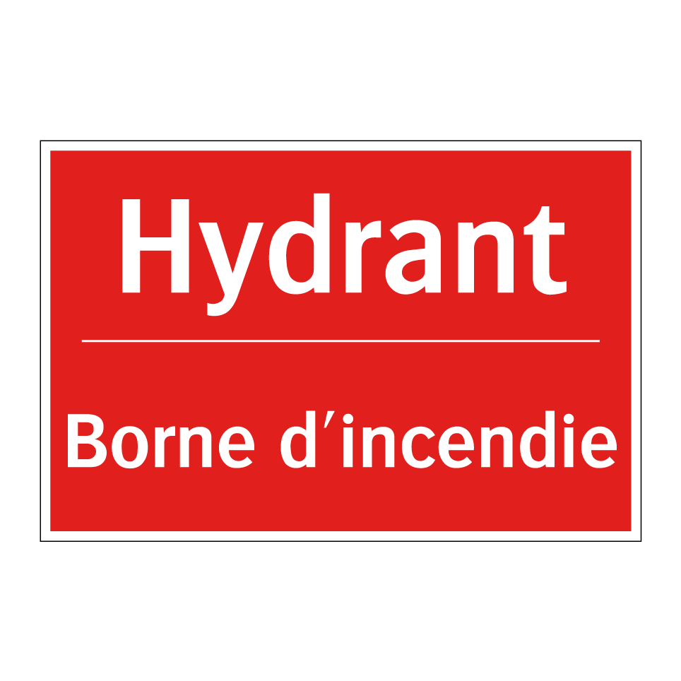 Hydrant - Borne d'incendie