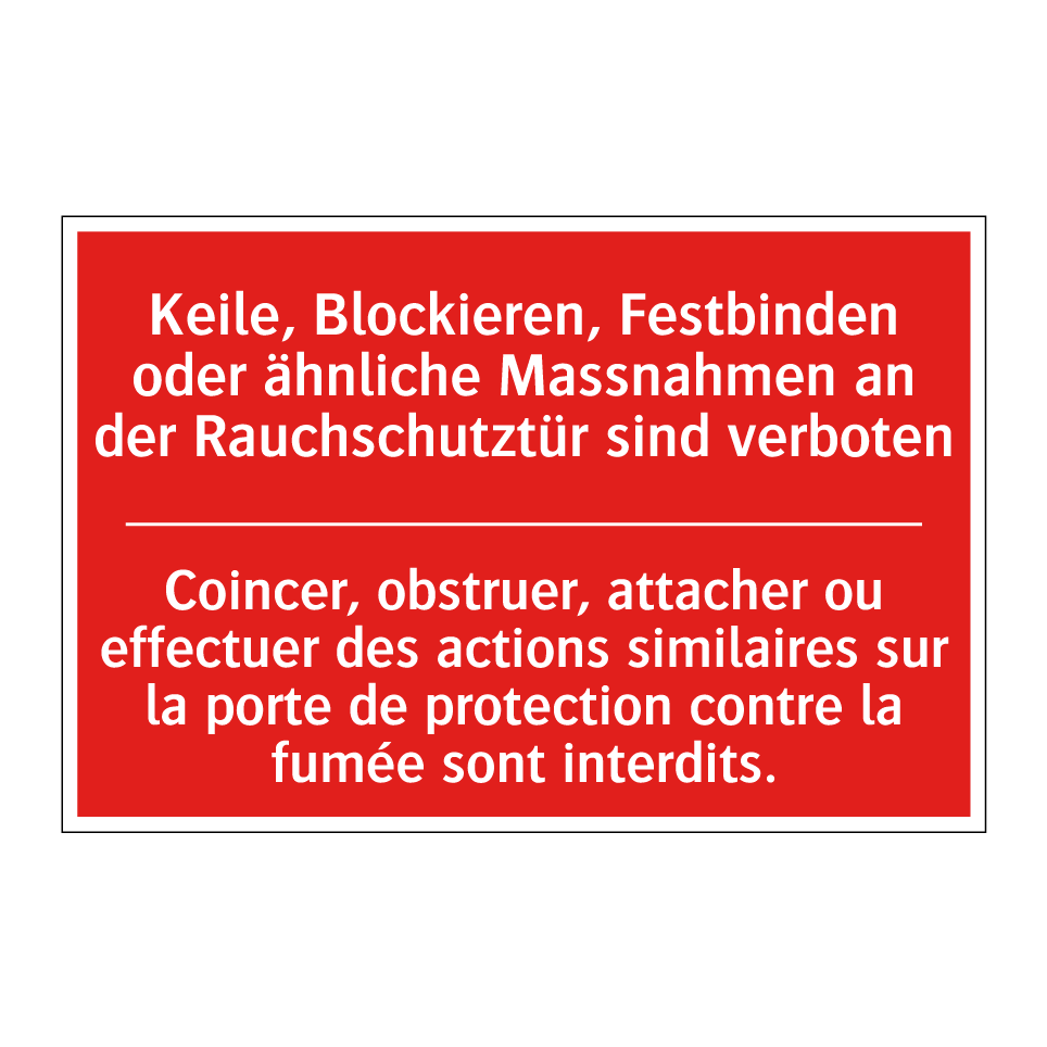 Keile, Blockieren, Festbinden /.../ - Coincer, obstruer, attacher ou /.../