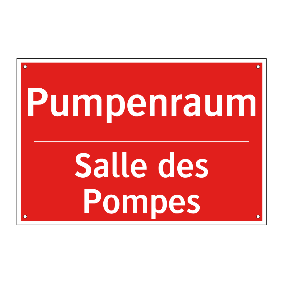 Pumpenraum - Salle des Pompes