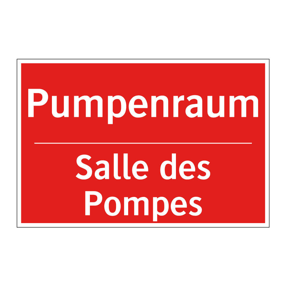 Pumpenraum - Salle des Pompes