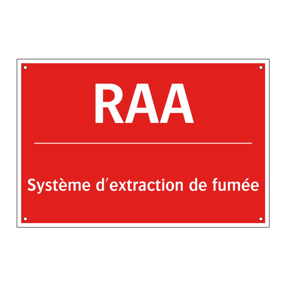RAA - Système d'extraction de fumée