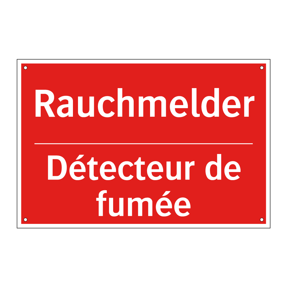 Rauchmelder - Détecteur de fumée