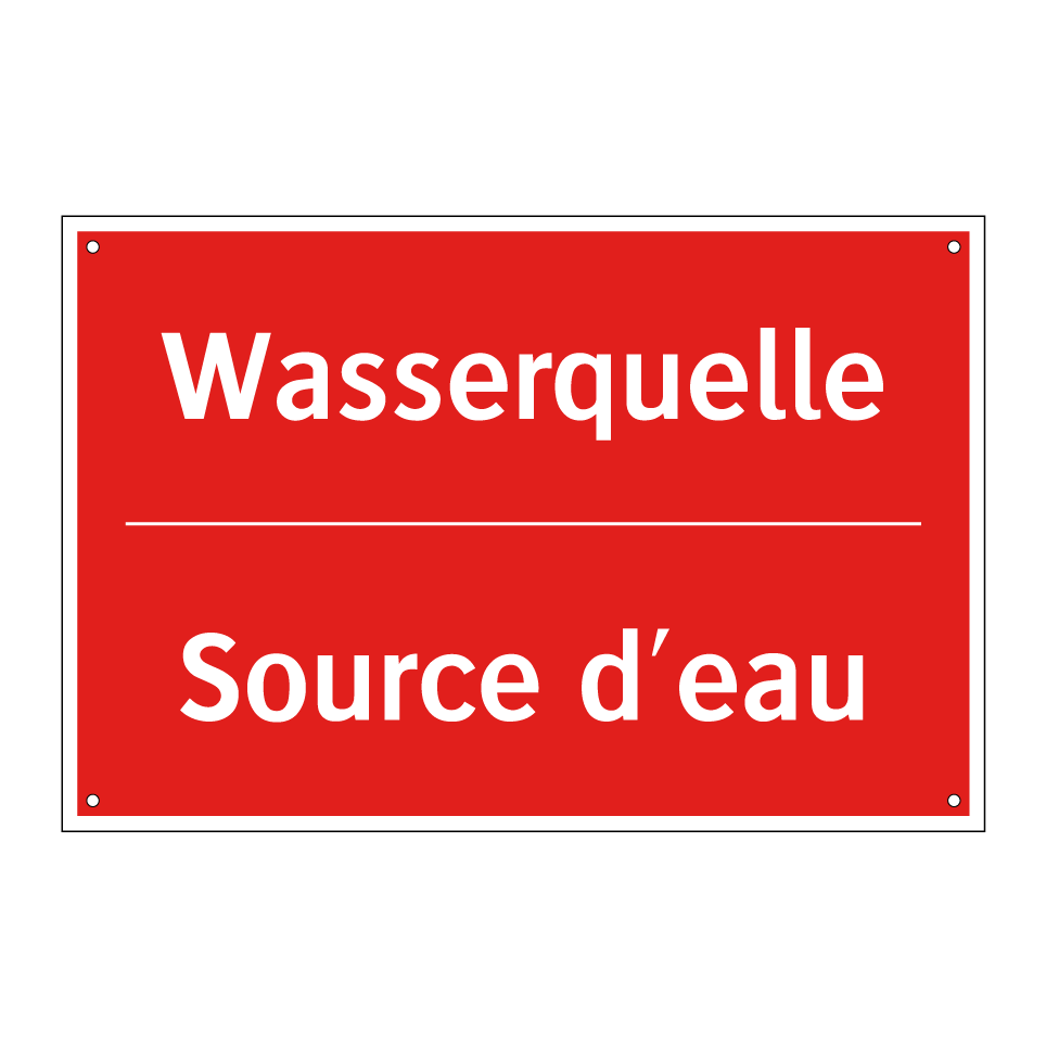 Wasserquelle - Source d'eau