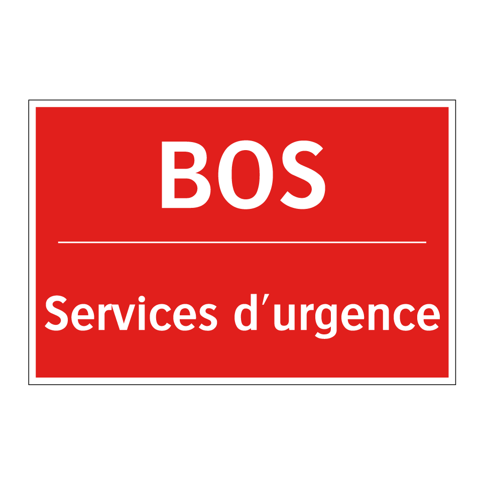 BOS - Services d'urgence