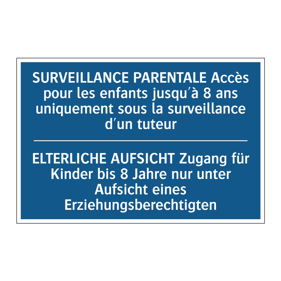 ELTERLICHE AUFSICHT Zugang für /.../ - SURVEILLANCE PARENTALE Accès pour /.../
