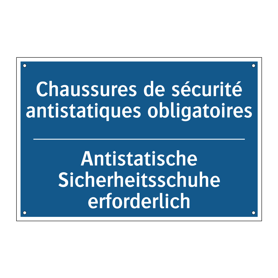 Antistatische Sicherheitsschuhe /.../ - Chaussures de sécurité antistatiques /.../