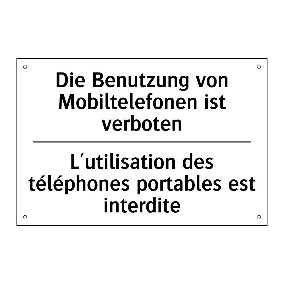 Die Benutzung von Mobiltelefonen /.../ - L'utilisation des téléphones portables /.../