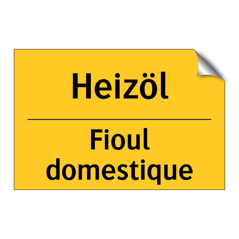 Heizöl - Fioul domestique