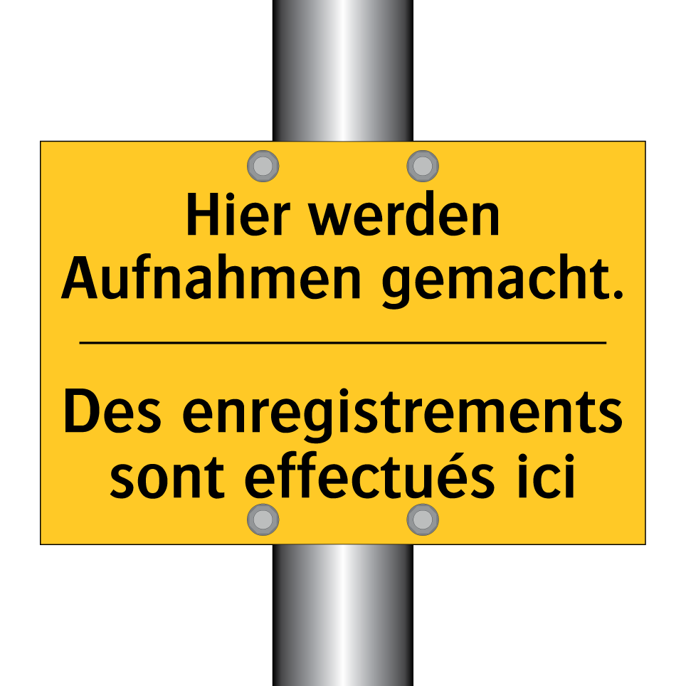 Hier werden Aufnahmen gemacht. - Des enregistrements sont effectués /.../