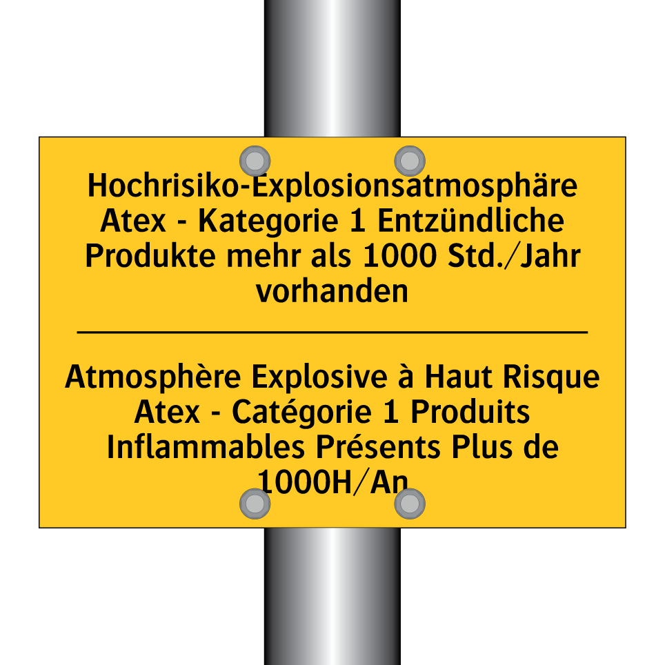 Hochrisiko-Explosionsatmosphäre /.../ - Atmosphère Explosive à Haut Risque /.../