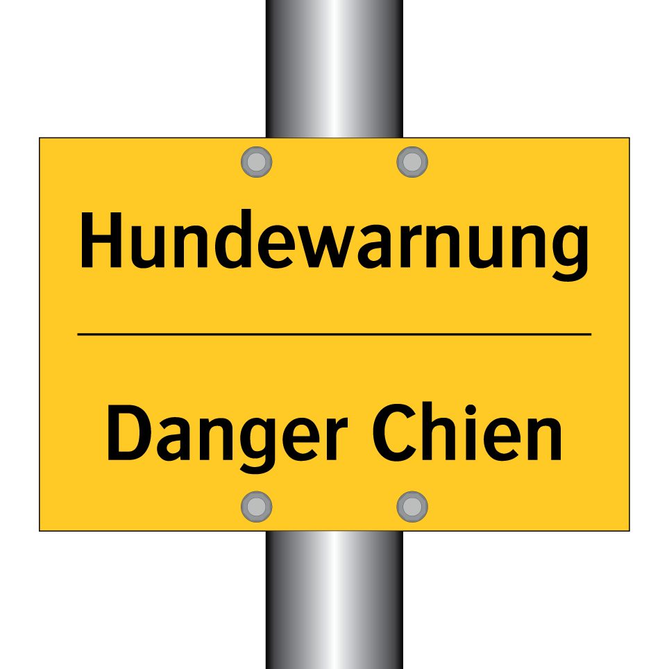 Hundewarnung - Danger Chien