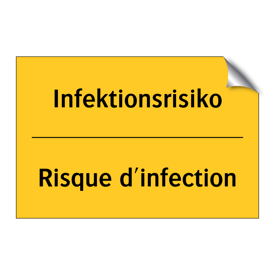 Infektionsrisiko - Risque d'infection