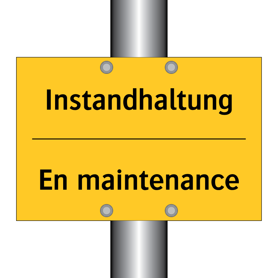 Instandhaltung - En maintenance