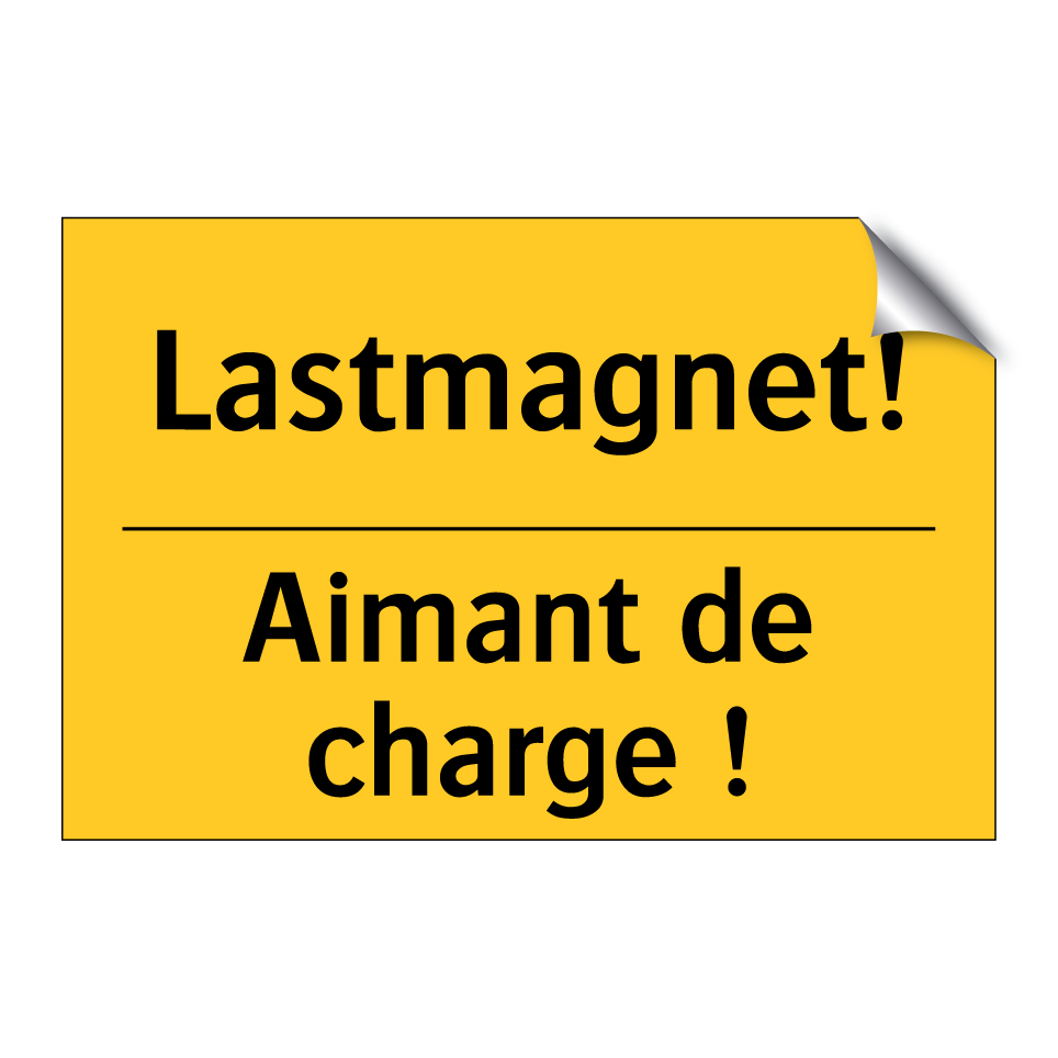 Lastmagnet! - Aimant de charge !