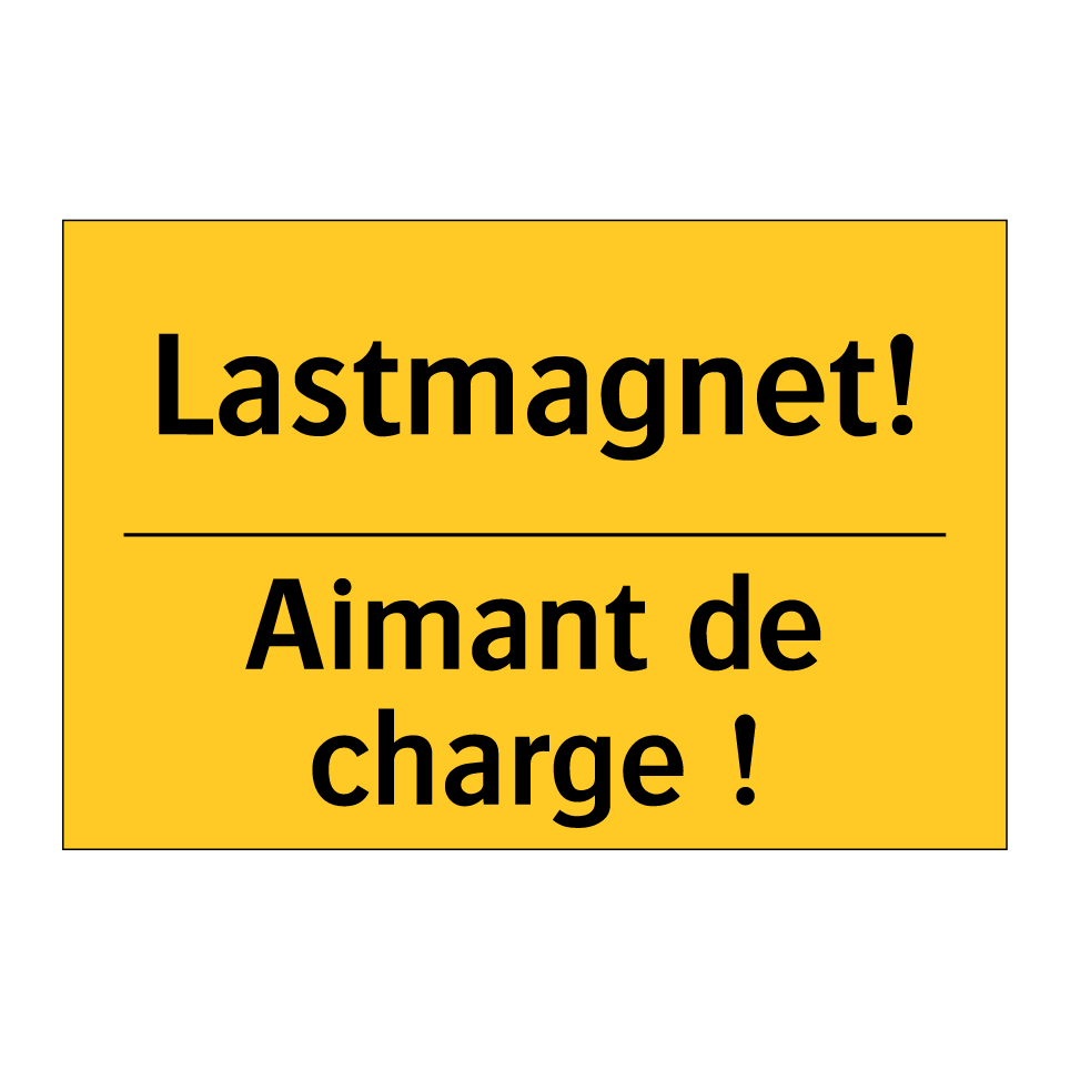 Lastmagnet! - Aimant de charge !