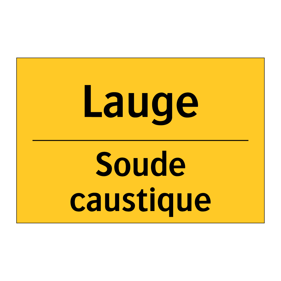 Lauge - Soude caustique