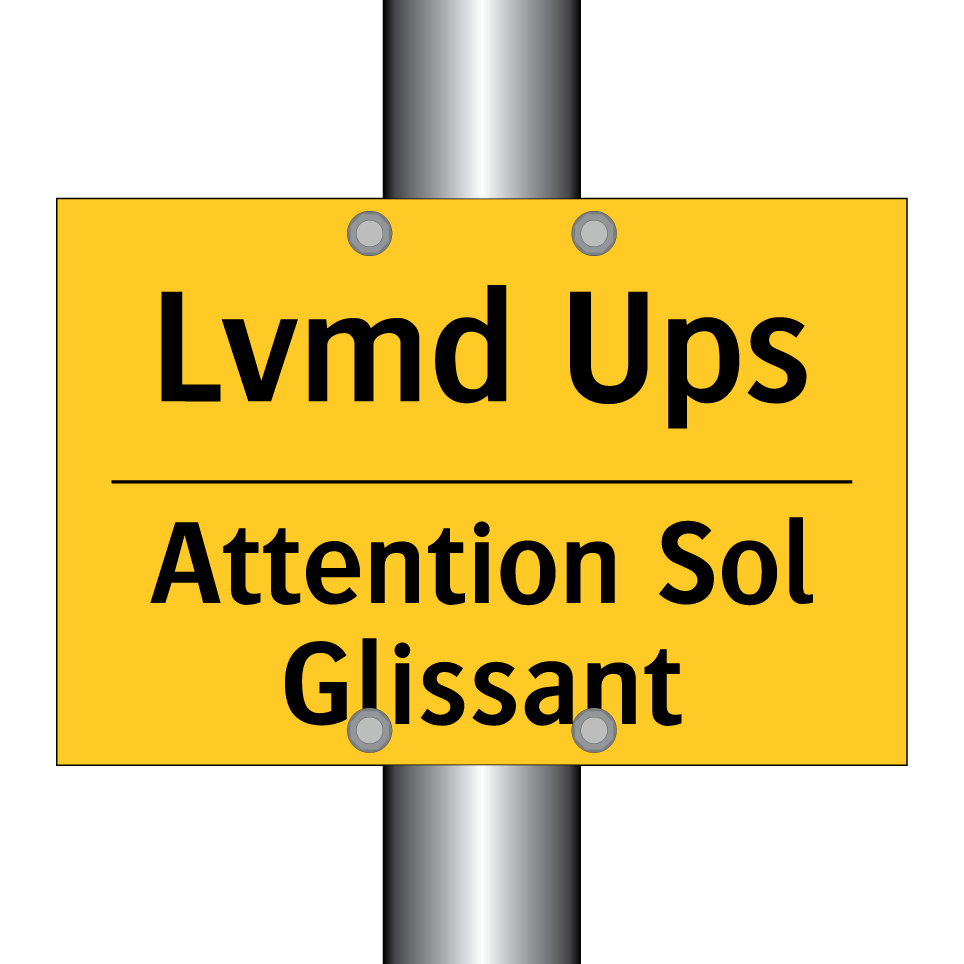 Lvmd Ups - Attention Sol Glissant