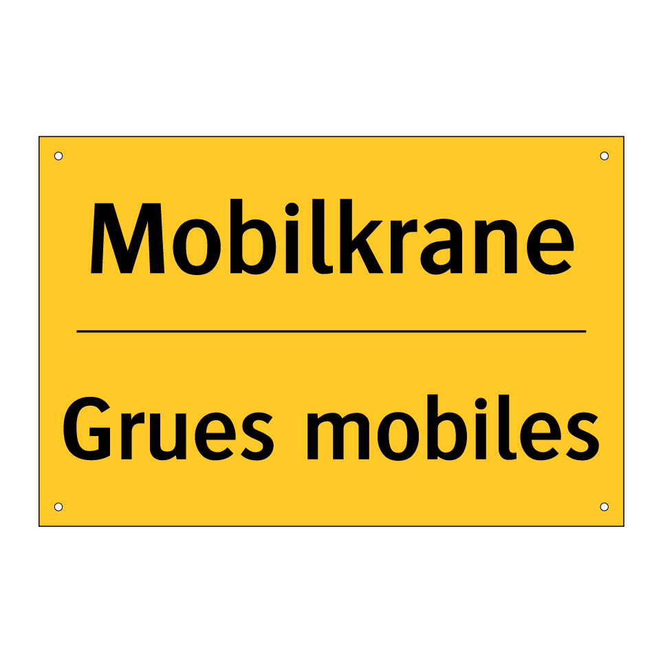 Mobilkrane - Grues mobiles