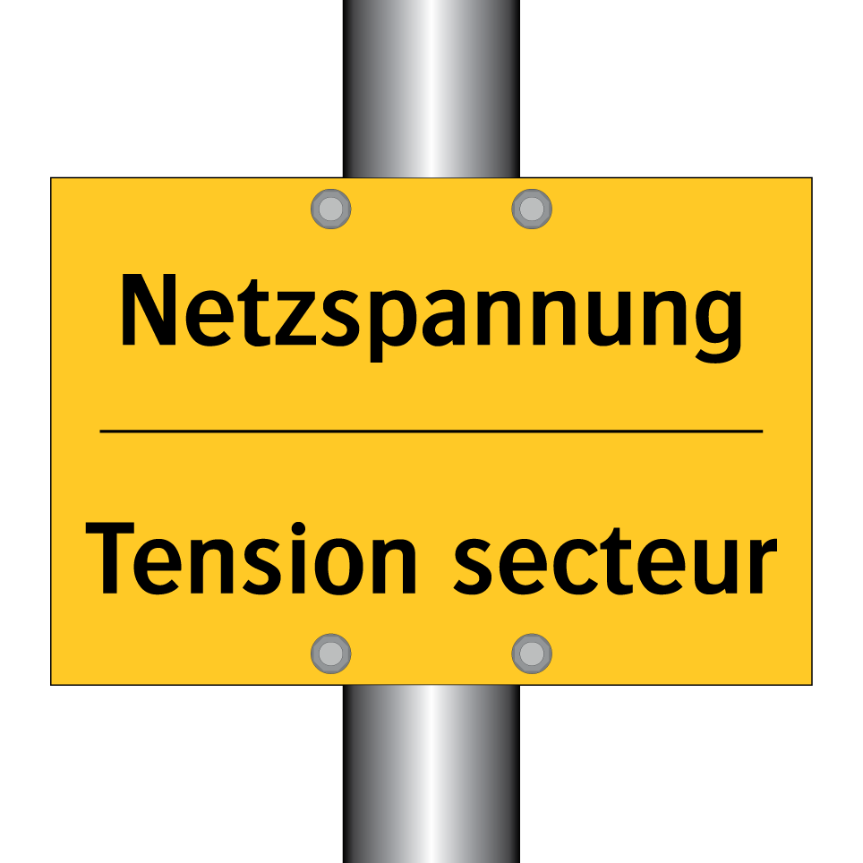 Netzspannung - Tension secteur