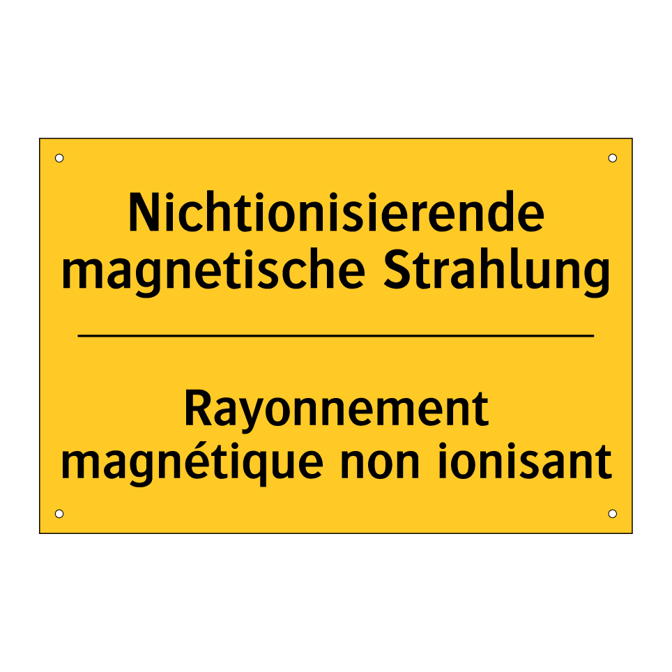 Nichtionisierende magnetische /.../ - Rayonnement magnétique non ionisant /.../