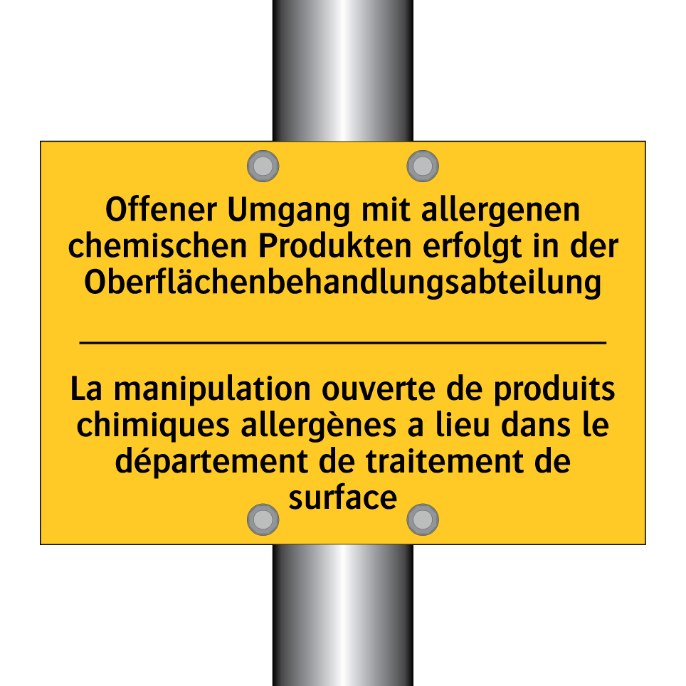 Offener Umgang mit allergenen /.../ - La manipulation ouverte de produits /.../