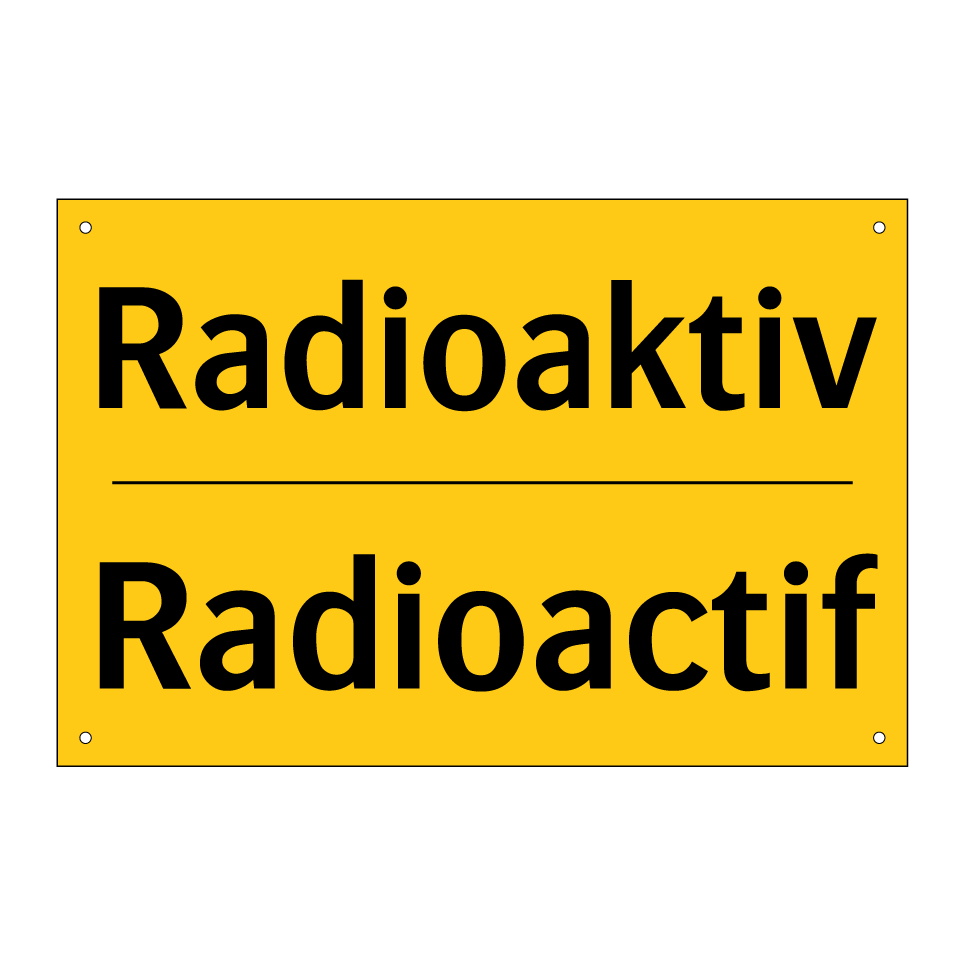 Radioaktiv - Radioactif