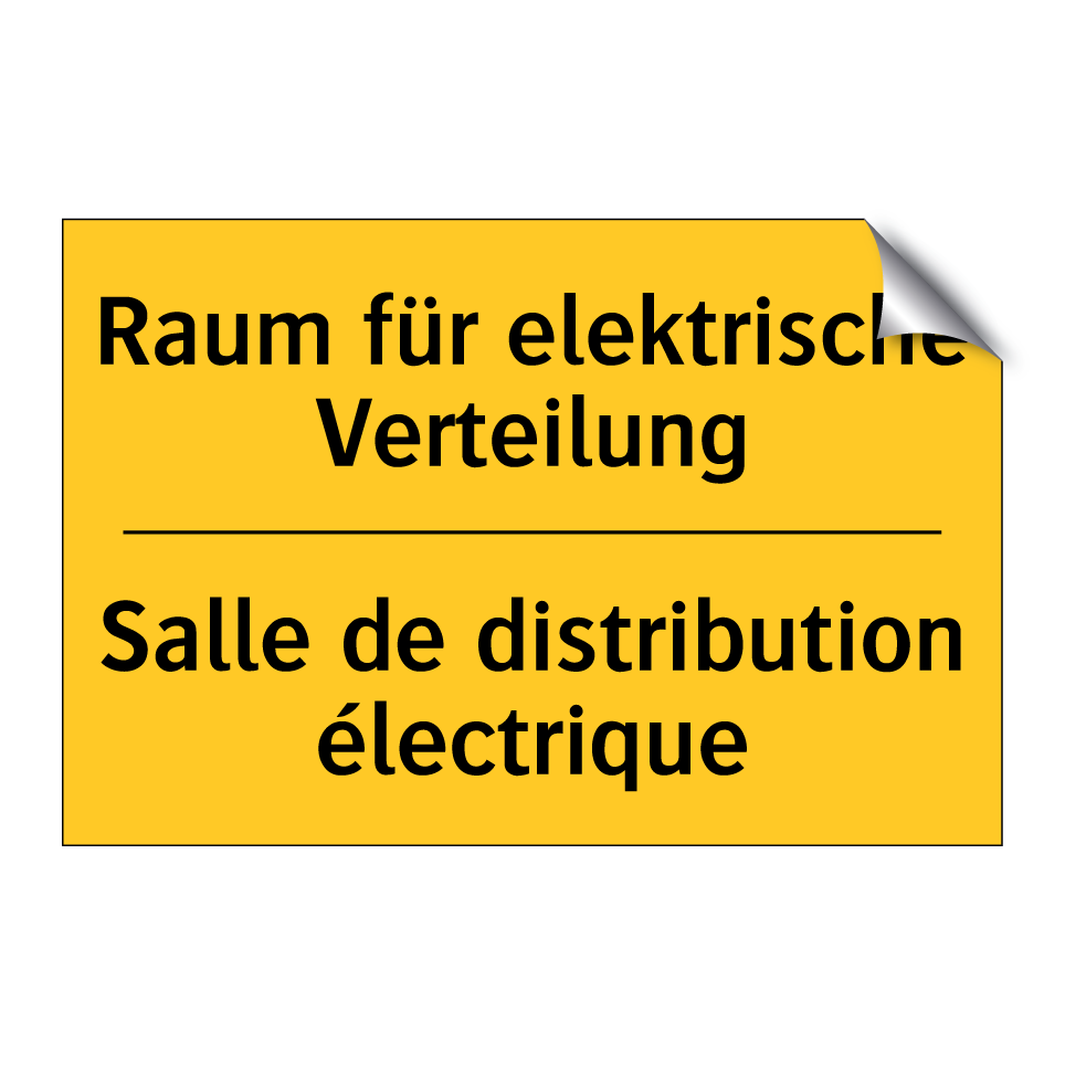 Raum für elektrische Verteilung /.../ - Salle de distribution électrique /.../