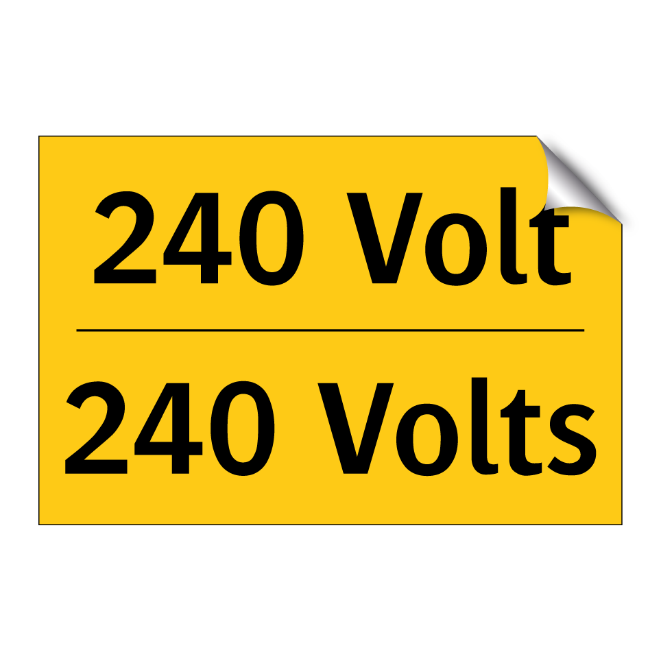 240 Volt - 240 Volts