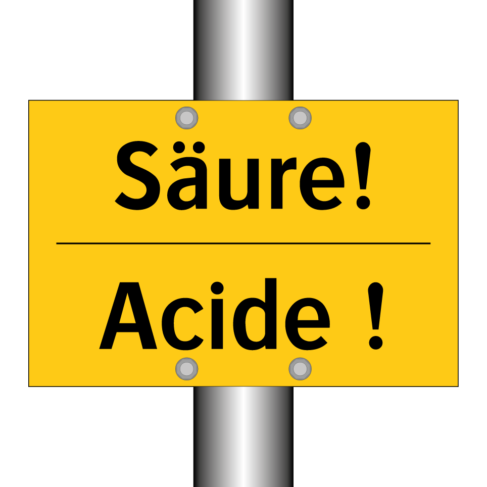 Säure! - Acide !