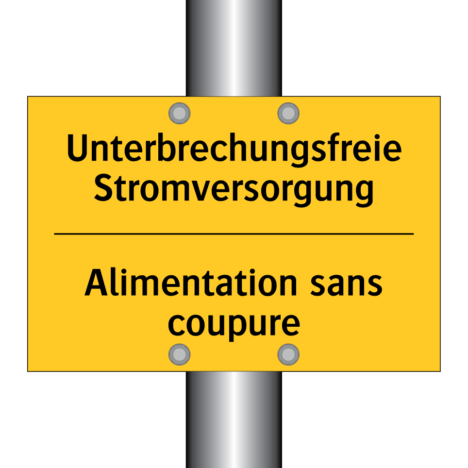 Unterbrechungsfreie Stromversorgung /.../ - Alimentation sans coupure