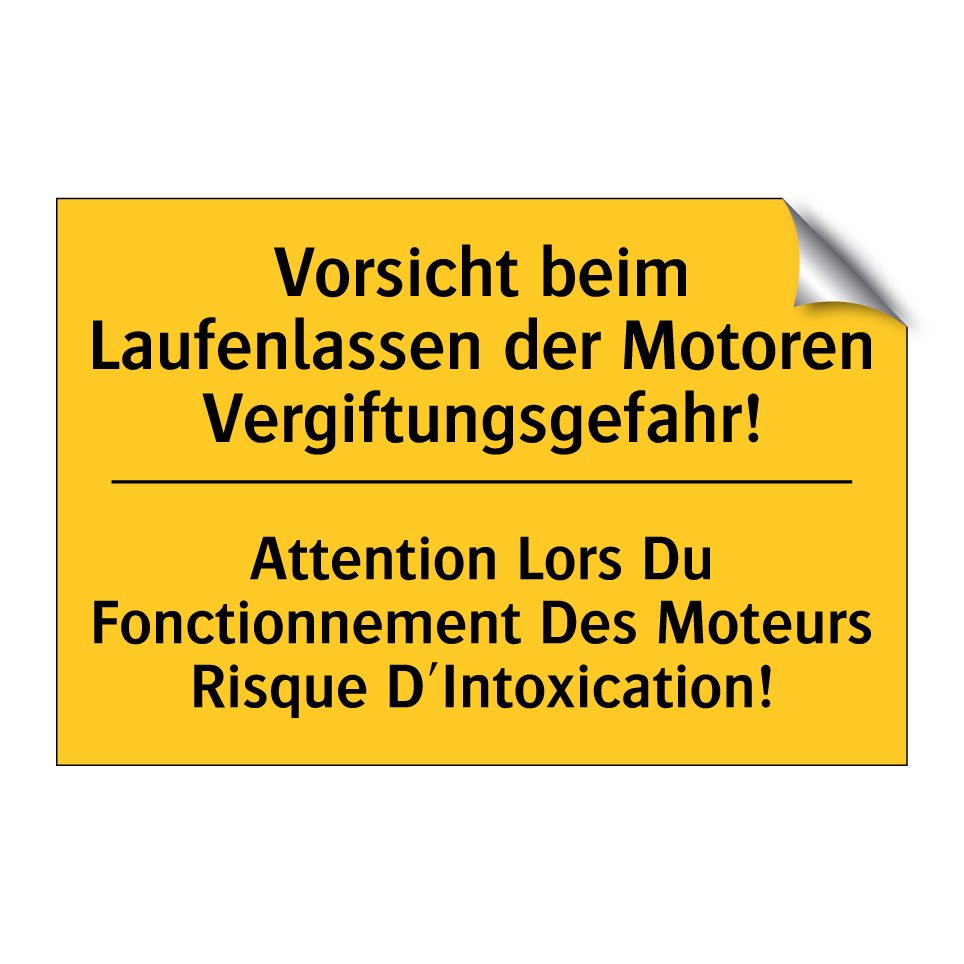 Vorsicht beim Laufenlassen der /.../ - Attention Lors Du Fonctionnement /.../