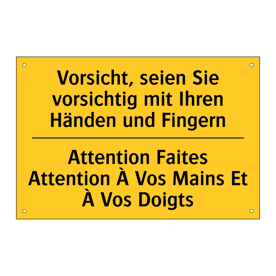 Vorsicht, seien Sie vorsichtig /.../ - Attention Faites Attention À Vos /.../