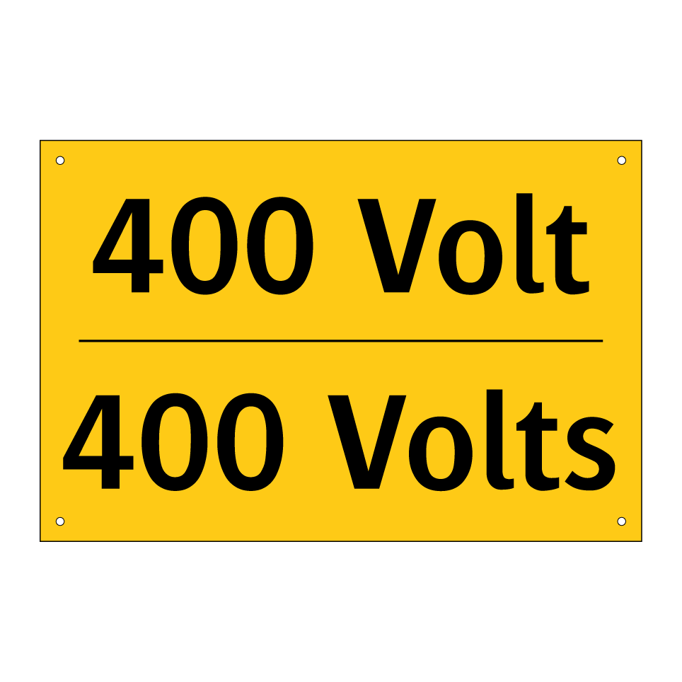 400 Volt - 400 Volts