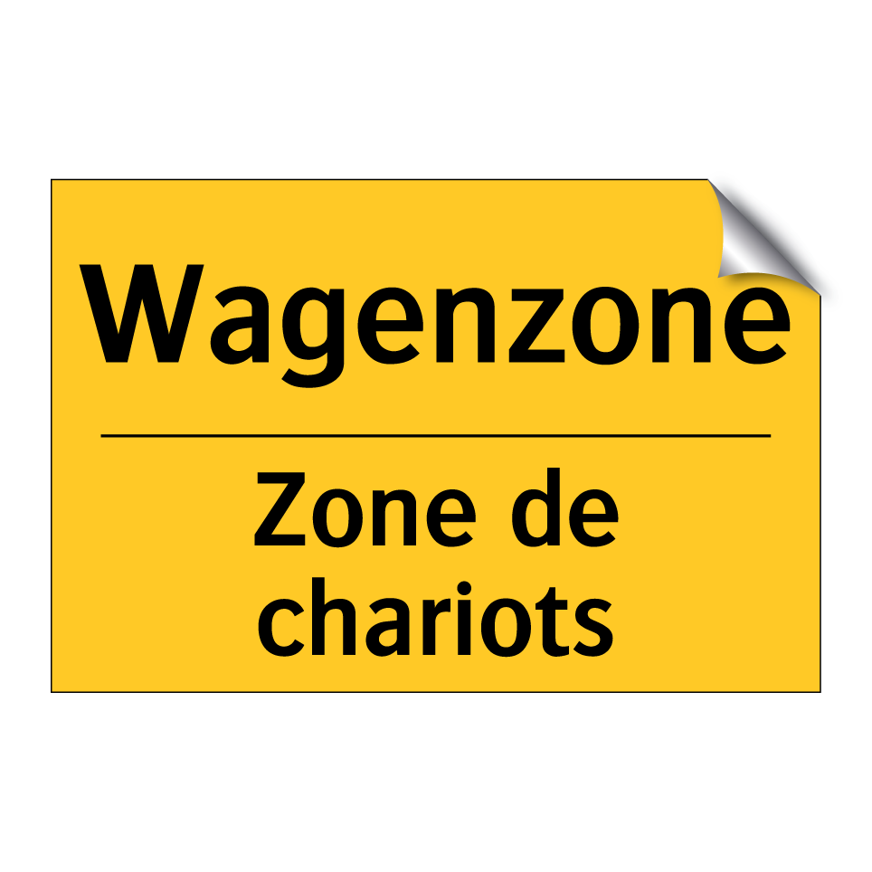 Wagenzone - Zone de chariots