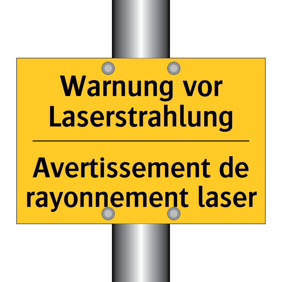 Warnung vor Laserstrahlung - Avertissement de rayonnement laser /.../