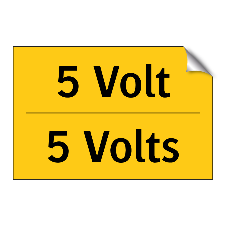 5 Volt - 5 Volts