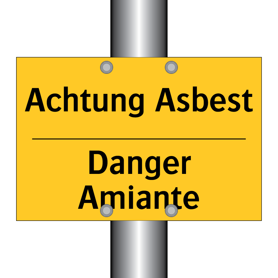 Achtung Asbest - Danger Amiante
