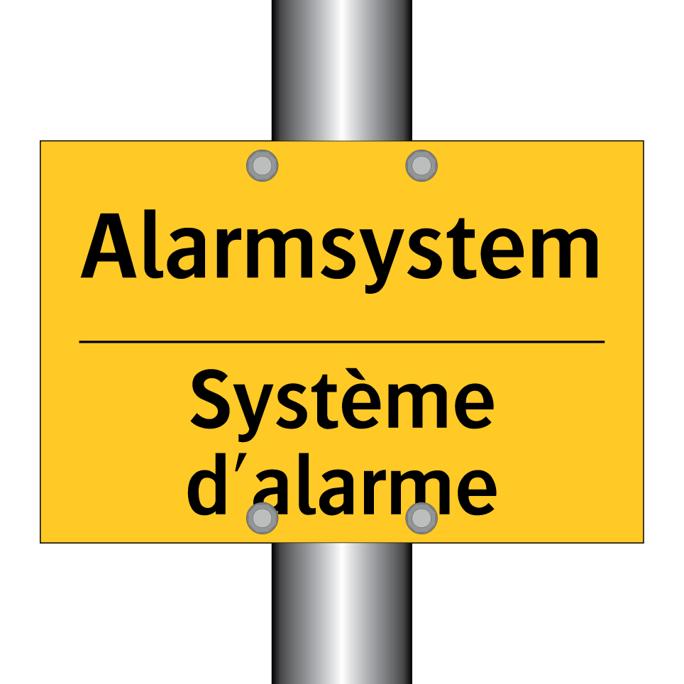Alarmsystem - Système d'alarme