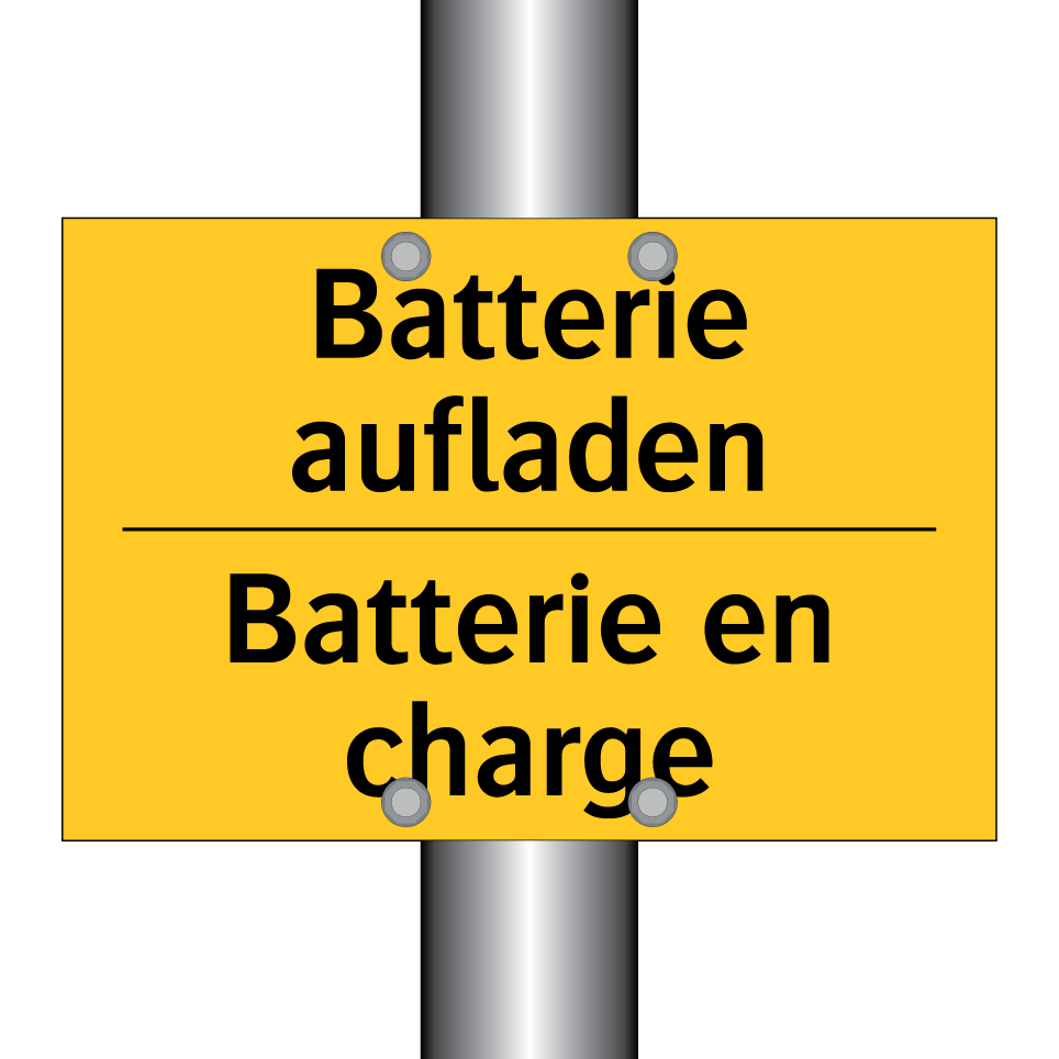 Batterie aufladen - Batterie en charge