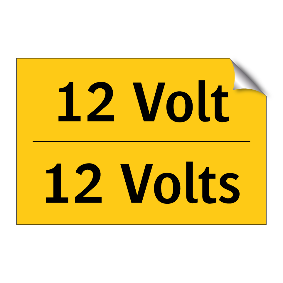 12 Volt - 12 Volts