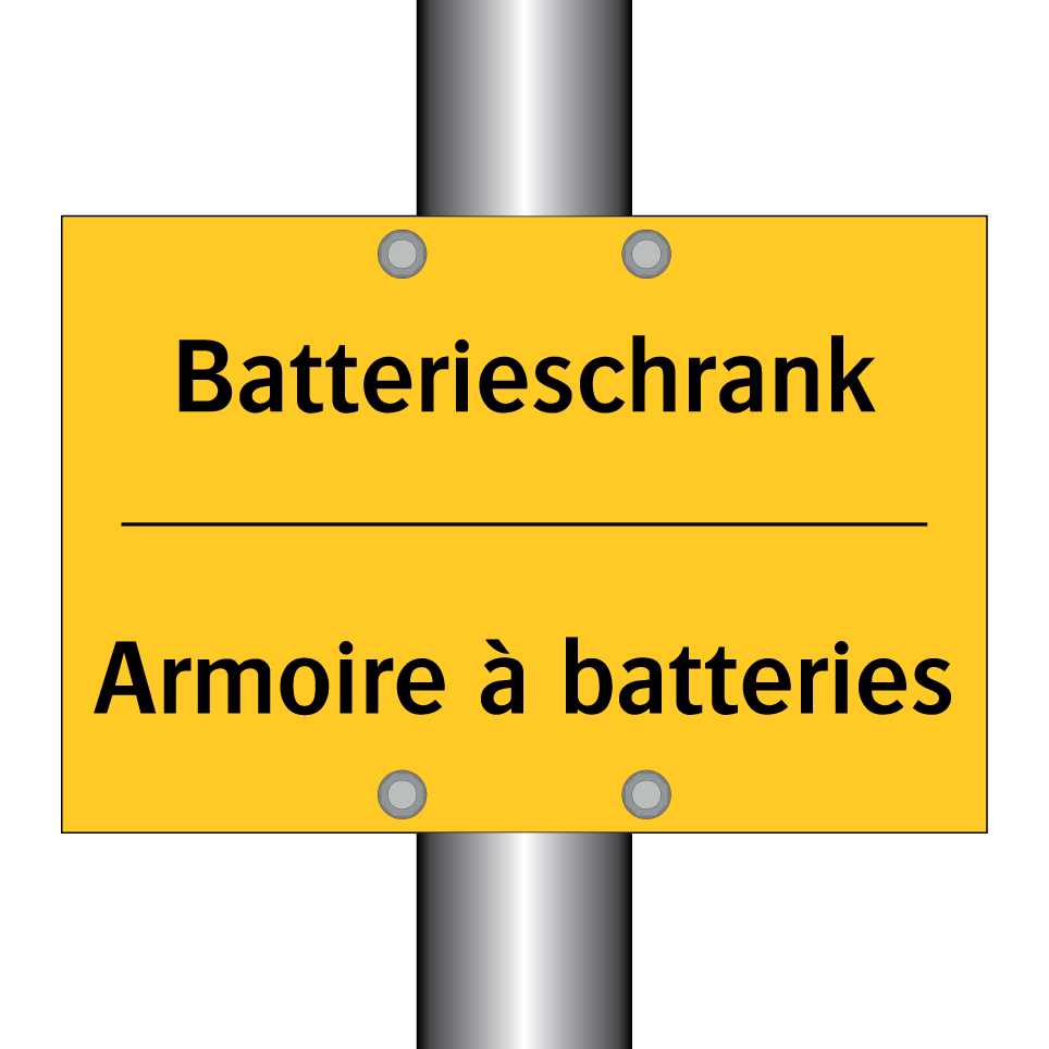 Batterieschrank - Armoire à batteries