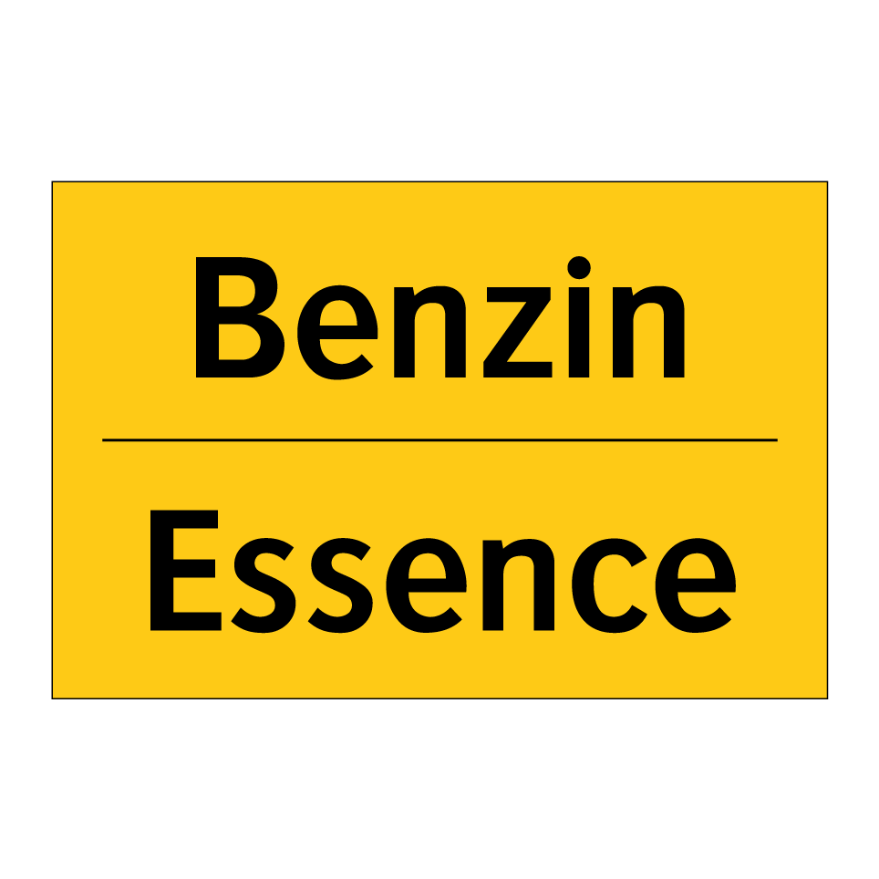 Benzin - Essence