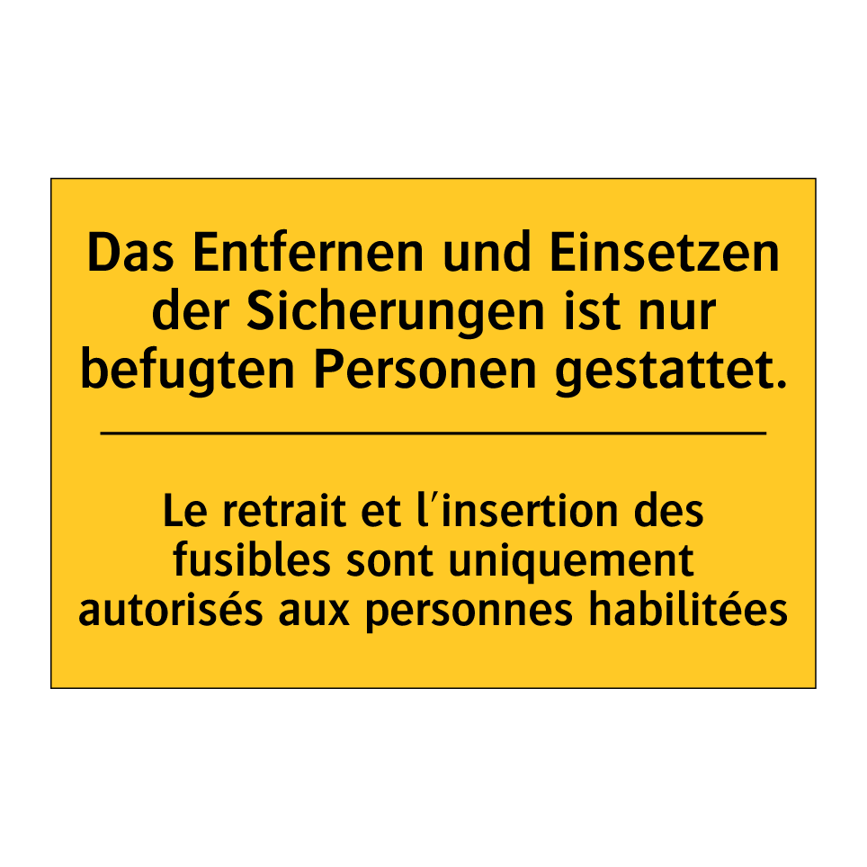 Das Entfernen und Einsetzen der /.../ - Le retrait et l'insertion des /.../