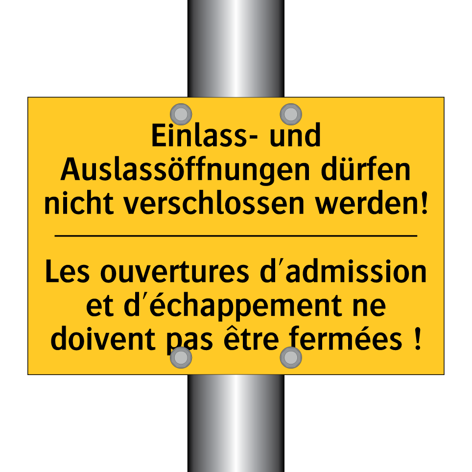 Einlass- und Auslassöffnungen /.../ - Les ouvertures d'admission et /.../